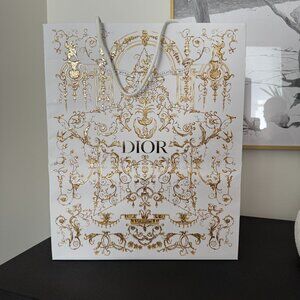 Authentic Christian Dior Limited Edition Christmas 2025 Shopping Gift Bag Large